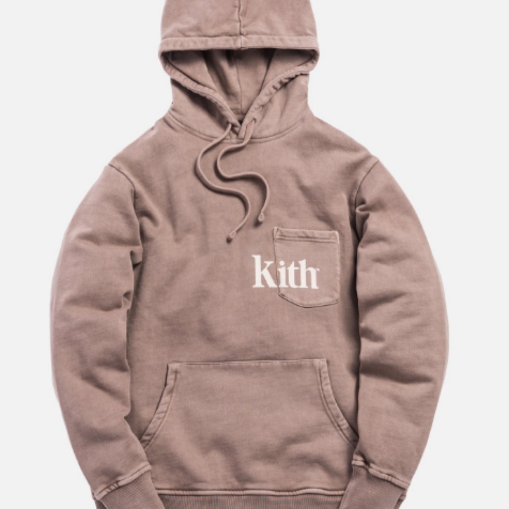 COPY - KITH Pocket Williams Hoodie Cinder